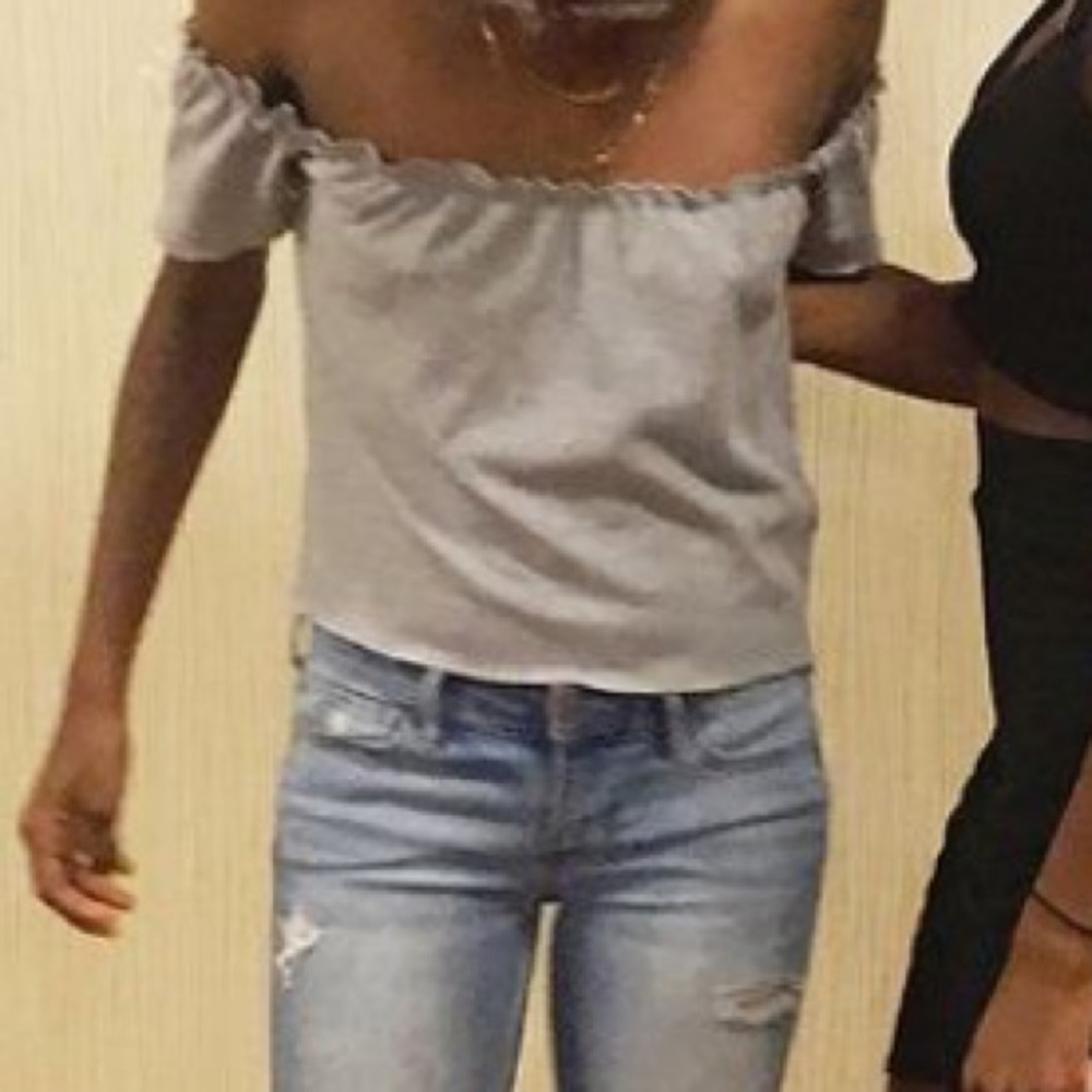 Off the shoulder top